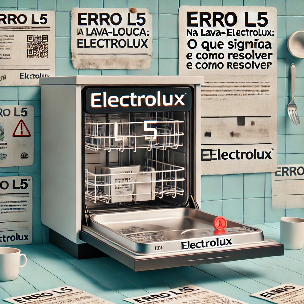 erro l5 lava louça Electrolux